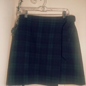 JCREW ~plaid~ mini skirt